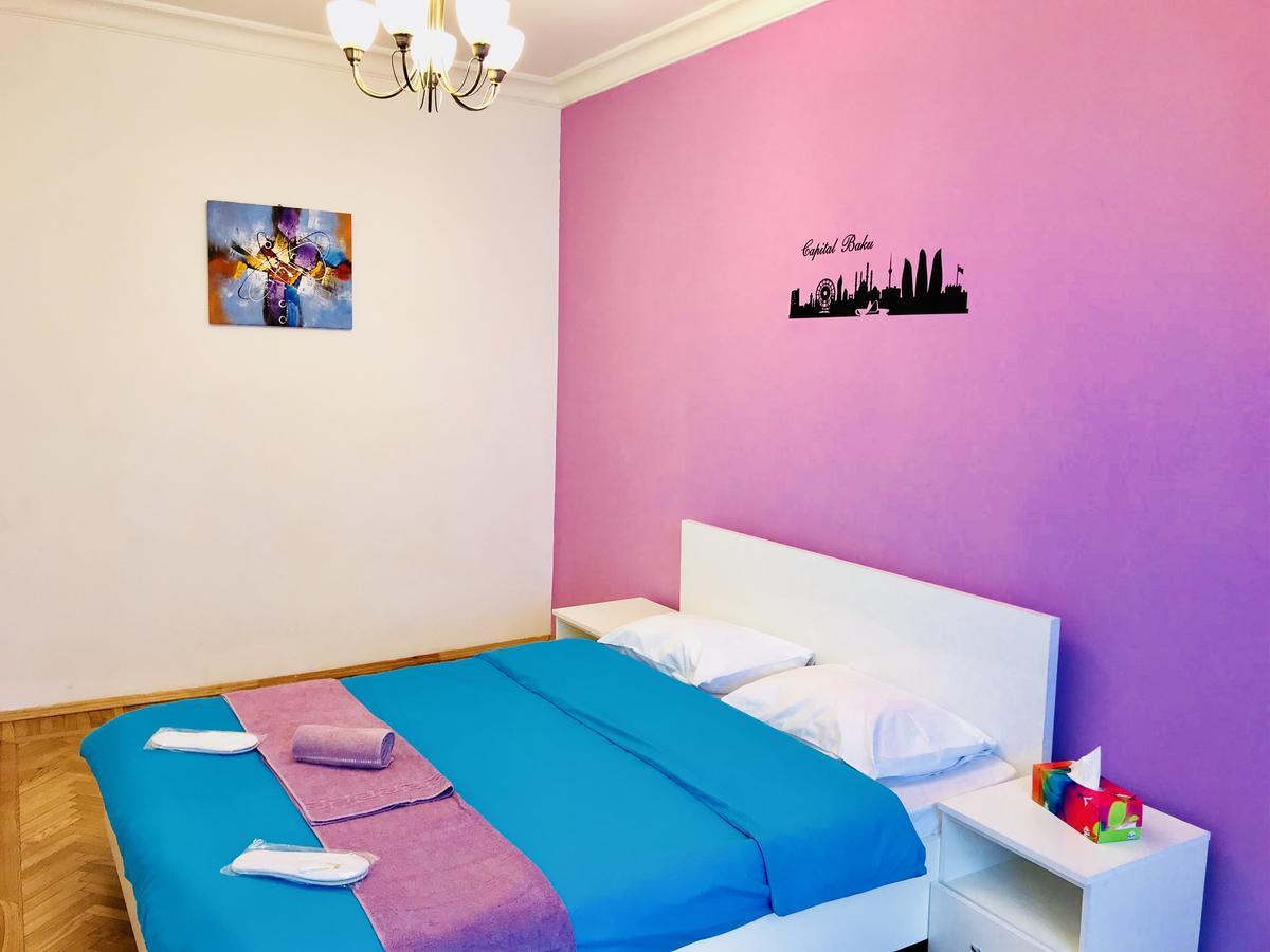 Check-In Apartment Near Fountain Square Vidadi Str Bakú Exterior foto