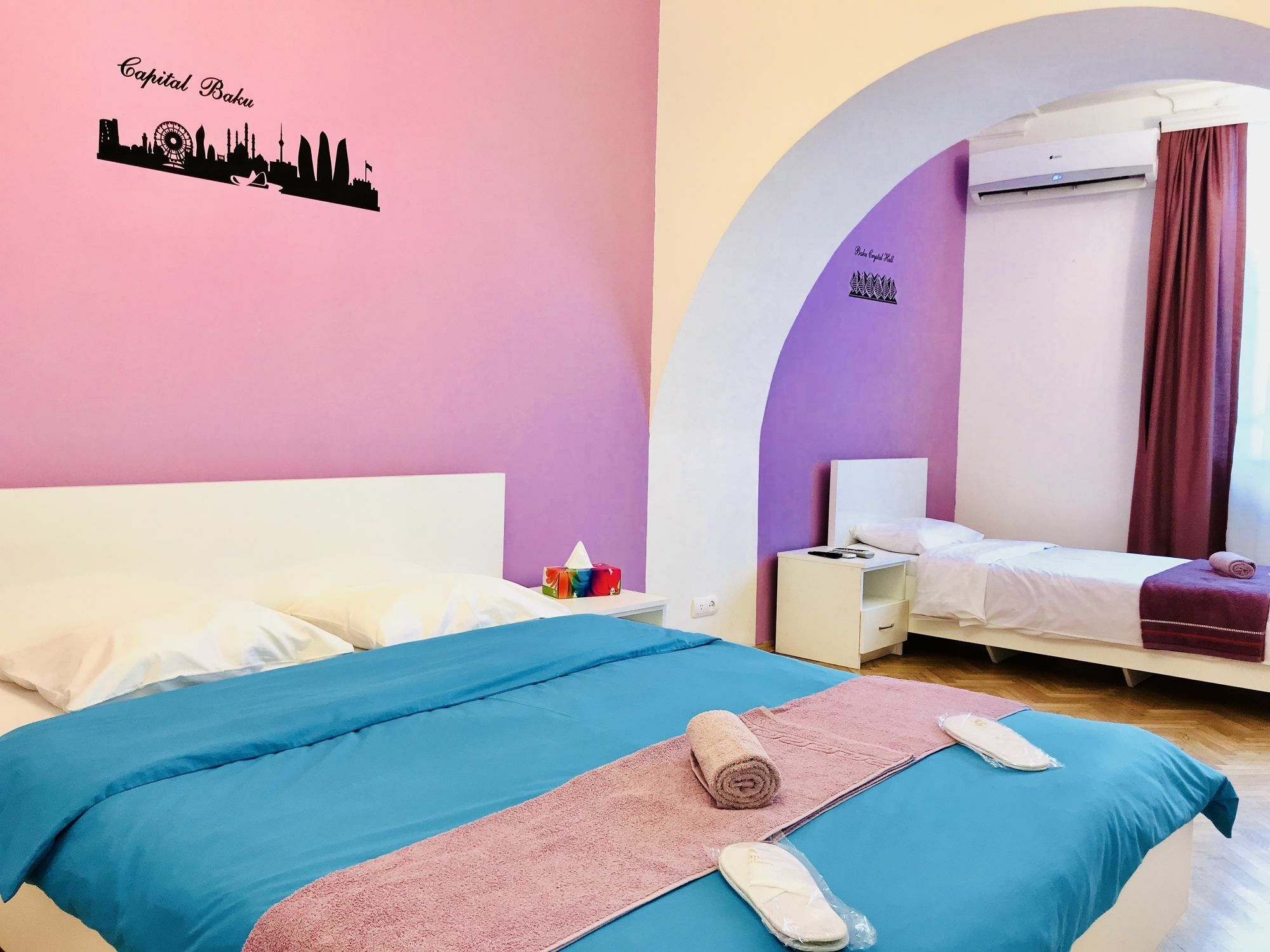 Check-In Apartment Near Fountain Square Vidadi Str Bakú Exterior foto